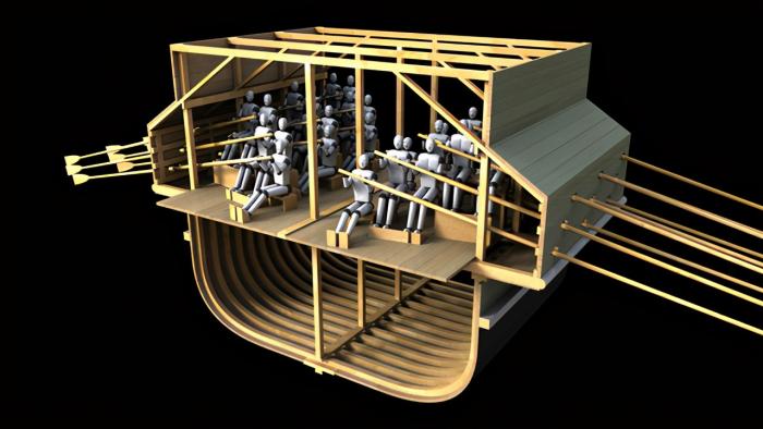 古希腊雅典战船,古罗马战船简介