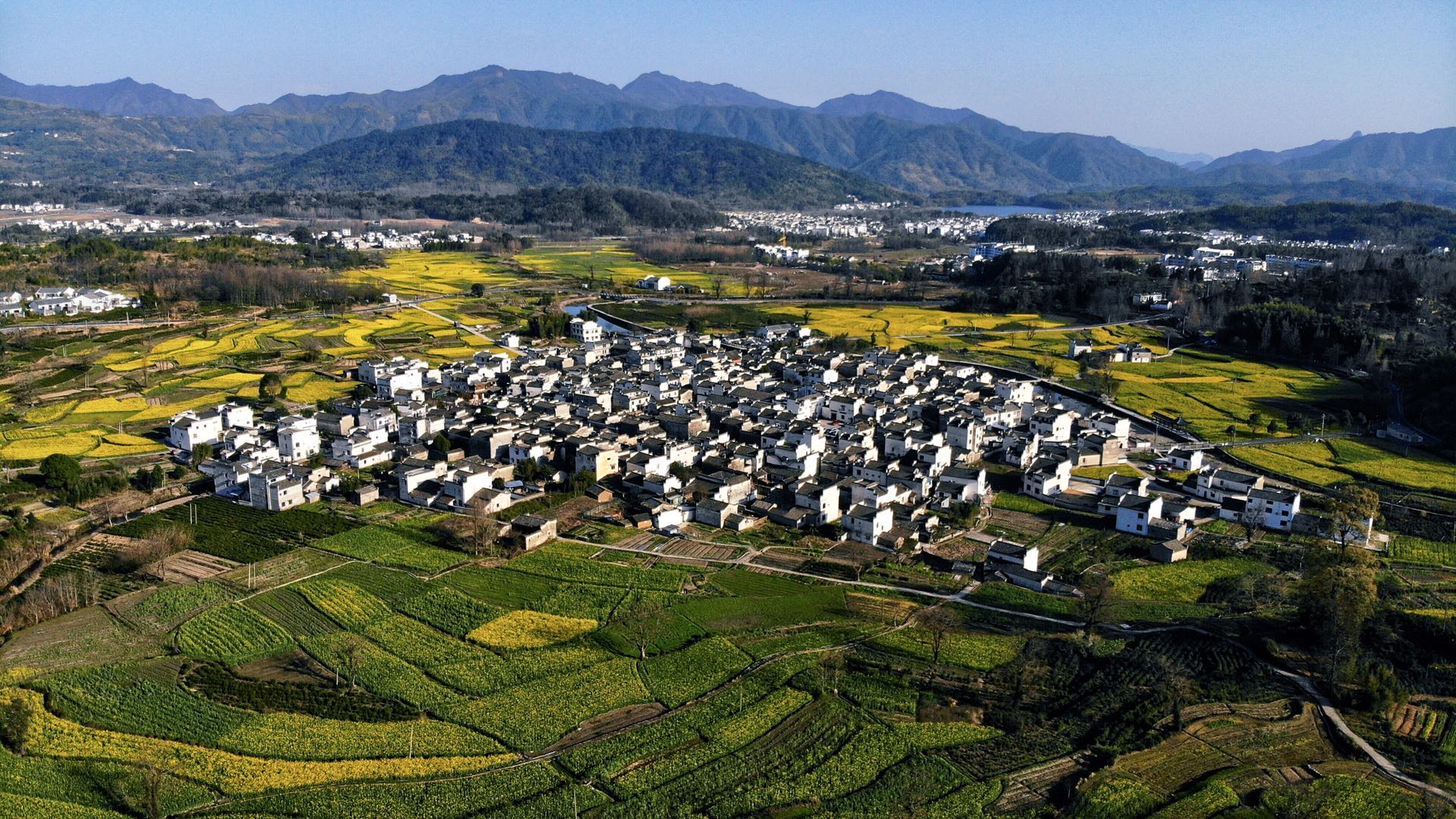 宏村最美景点门票,宏村徽州古村落