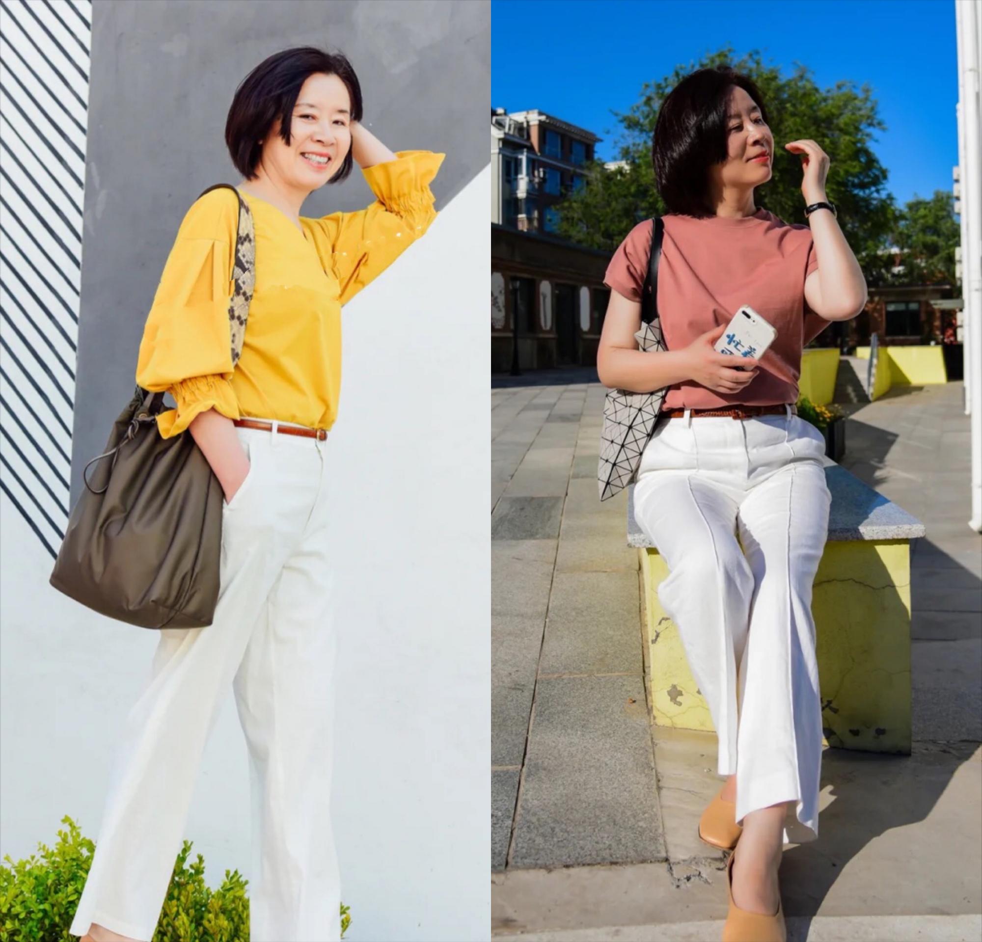 不年轻，相貌也不出众，50+姐姐把日子过成诗，认真打扮女人真美