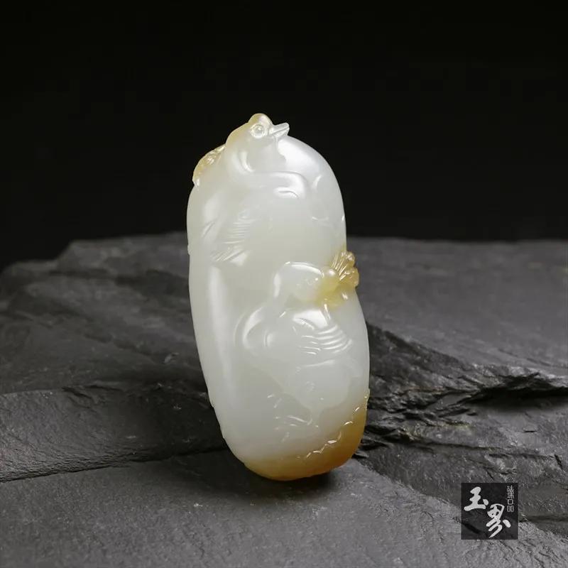玉雕鹅如意寓意,玉雕图案两只鹅寓意