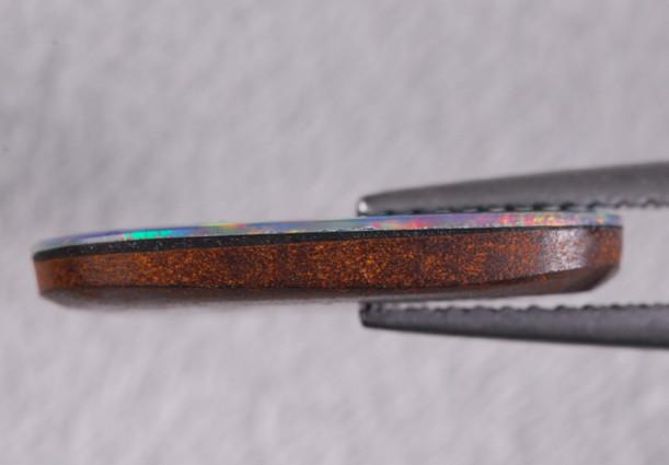 欧泊真假显微镜,慧眼识物真假鉴别图片