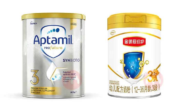 伊利金领冠和澳洲爱他美白金版,伊利金领冠珍护和澳洲爱他美区别