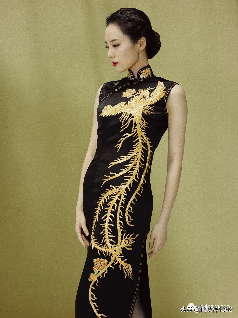 穿旗袍相遇,一袭旗袍邂逅一份宁静