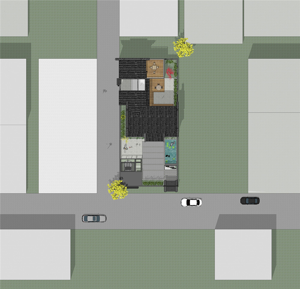 徽派中式自建独栋庭院小别墅,自建徽派中式小别墅100平米