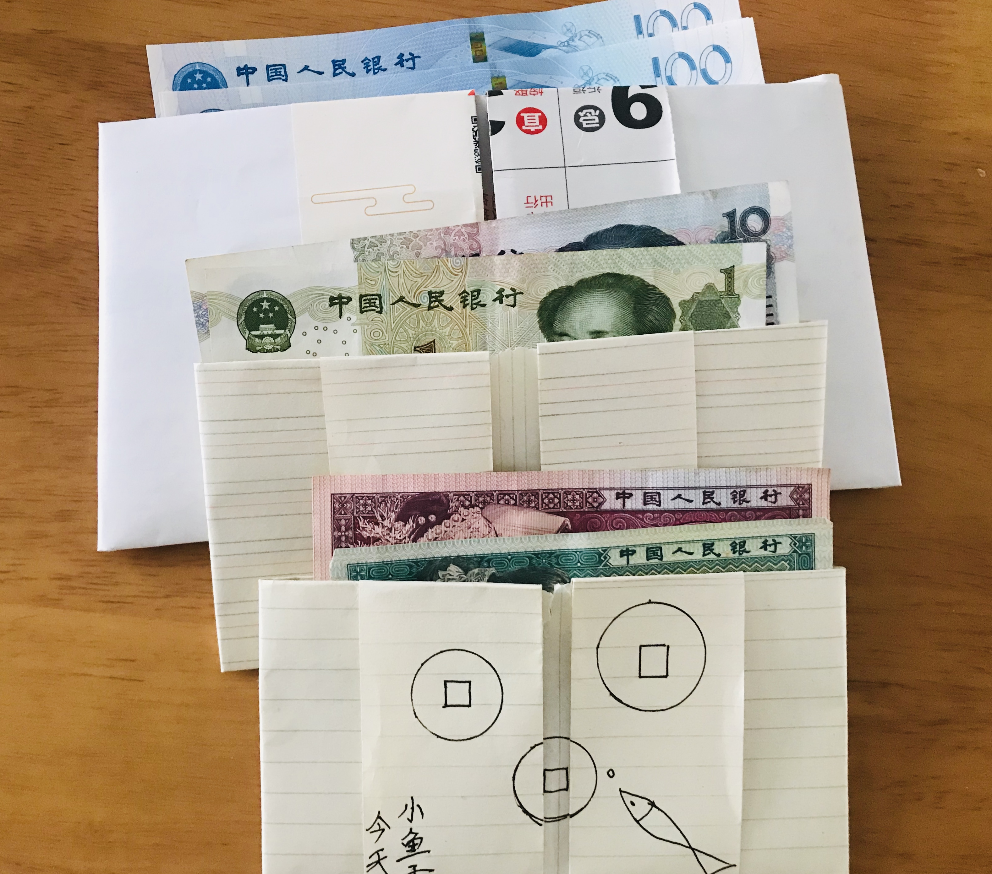 一款简单易学的钱包折纸教程，用三张纸折出7个口袋的钱包