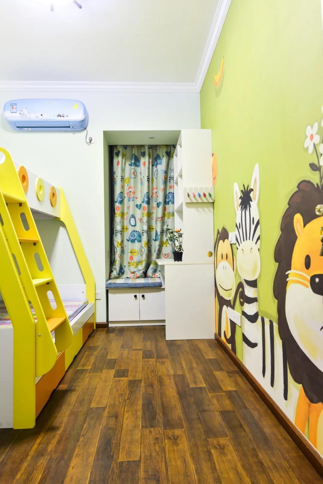 儿童房墙面用什么装饰经济实惠,儿童房全部刷一个粉色颜色好看吗