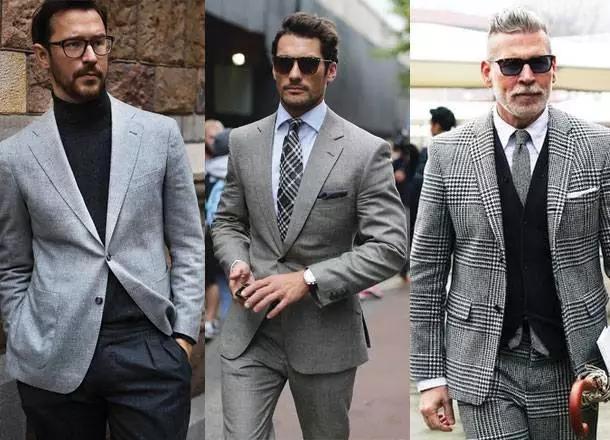 冬季西装穿搭男生高级感,西装搭配男生高级感