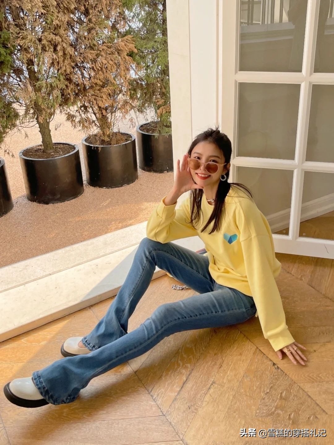 粗腿救星马蹄裤火了显瘦显腿长,马蹄修容裤中高腰显瘦