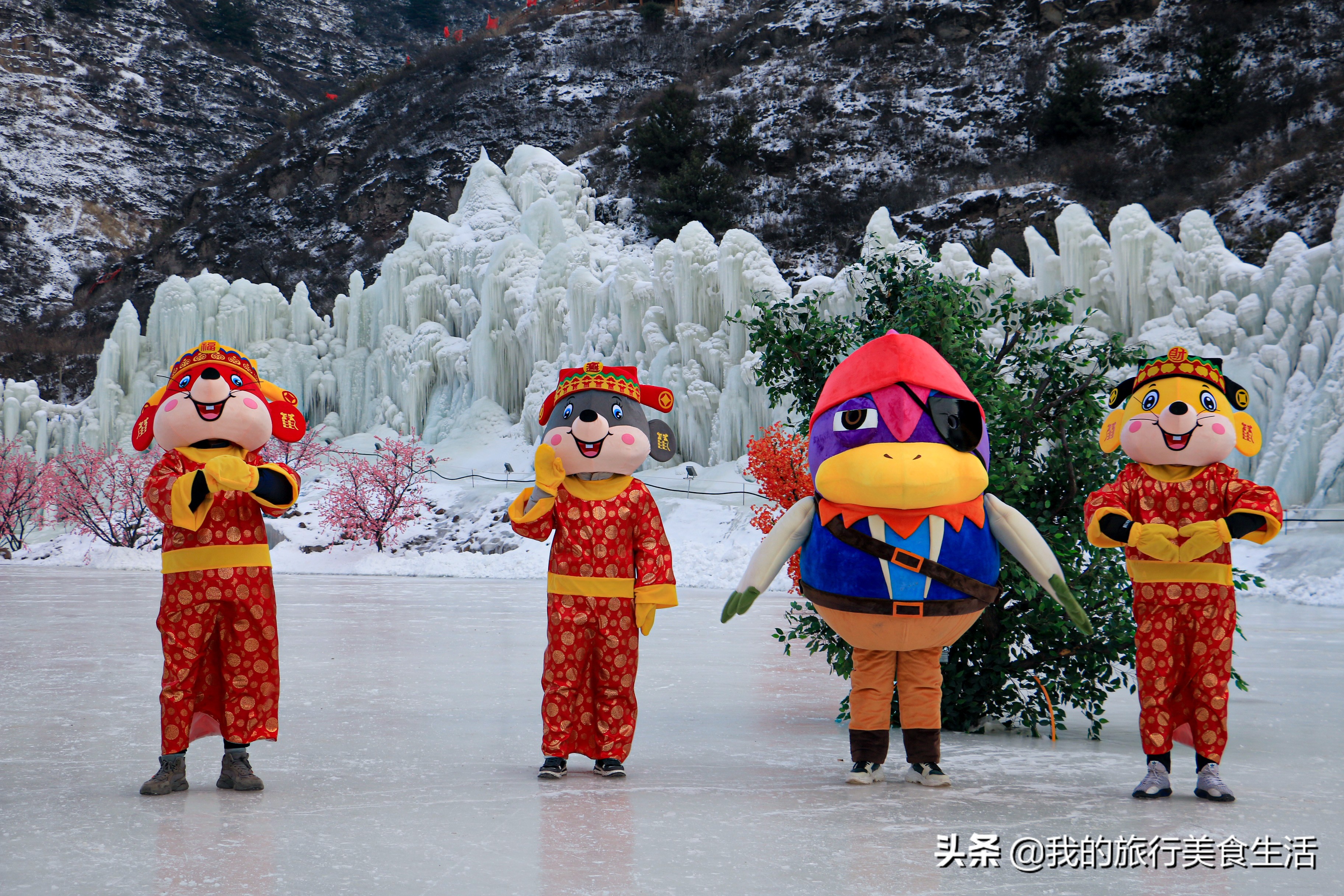 太原在哪看冰瀑布,太原冰川瀑布