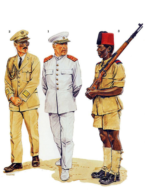 非洲解放战争，葡萄牙、安哥拉和莫桑比克军服图册