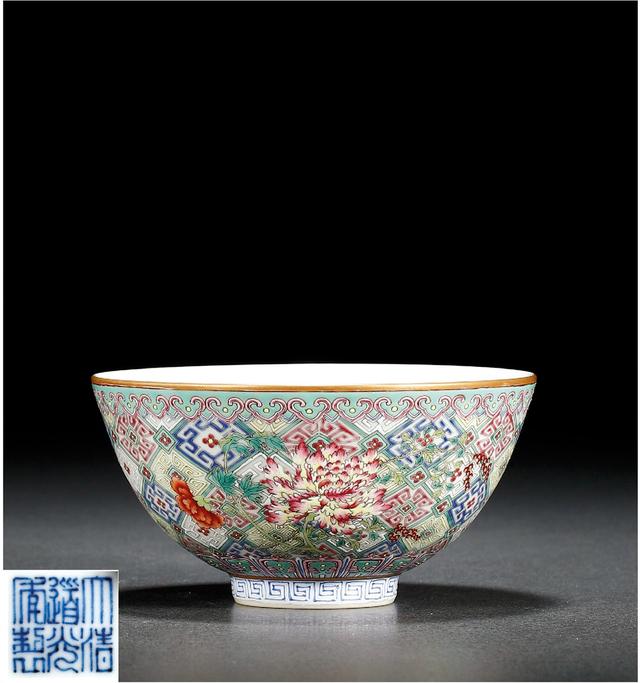 西泠印社拍卖官窑花口盘,西泠印社官窑