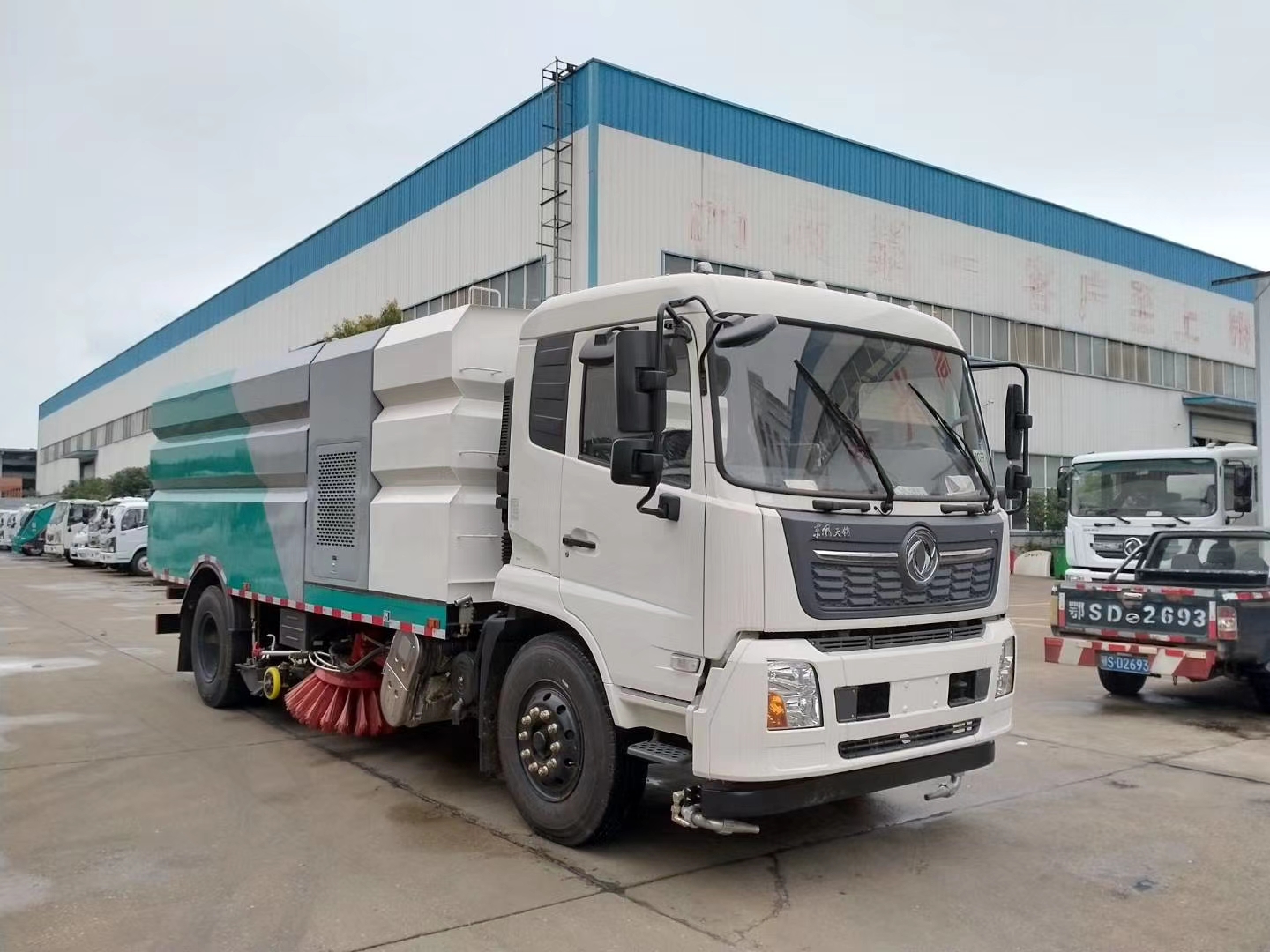 东风天锦洗扫车操作介绍,东风天锦洗扫车各个按键功能介绍