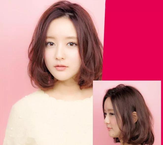 短圆方脸发型推荐长发,方脸圆脸大脸适合的发型博主推荐