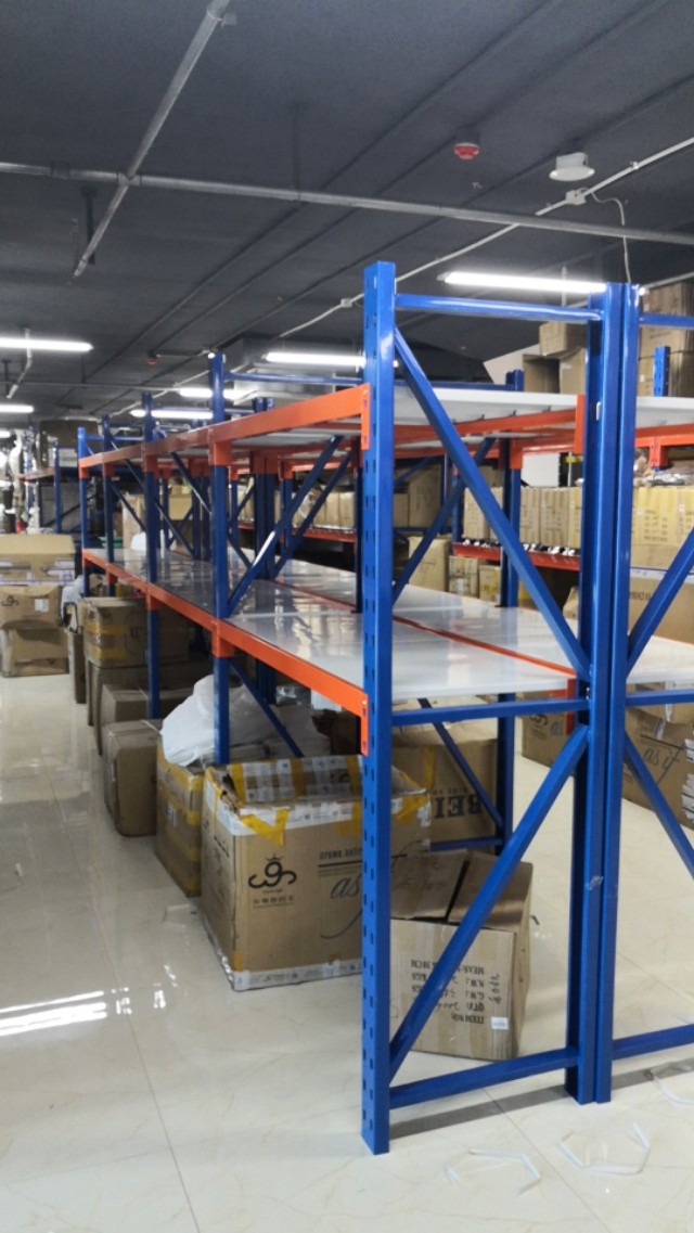 仓储货架二层重型货架,重型仓储型货架大全