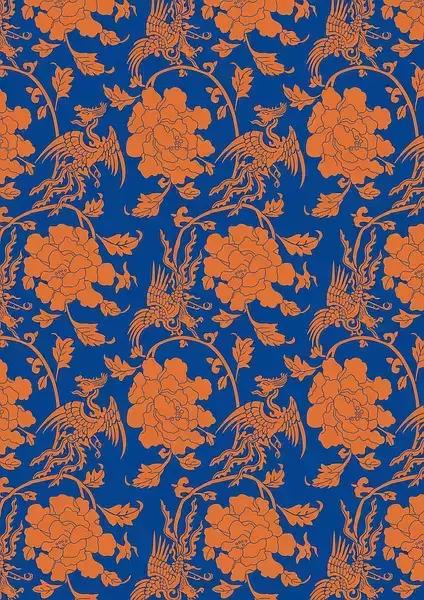 庄重华美的中国古典纹样,东方纹样图植物