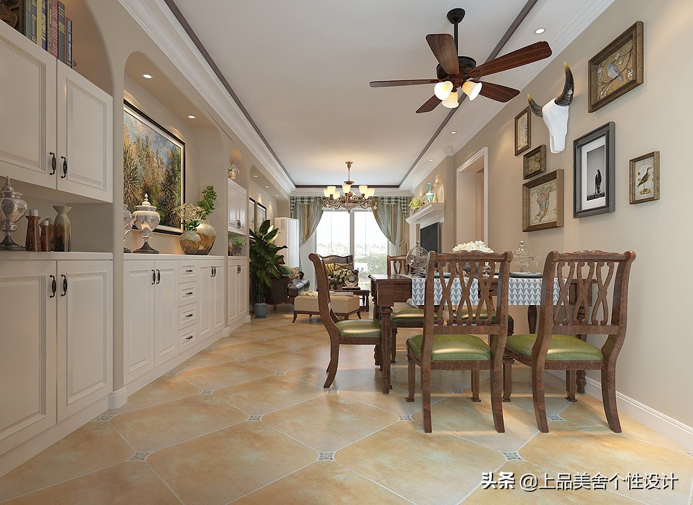 美式田园风房屋装修,经典美式装修田园风