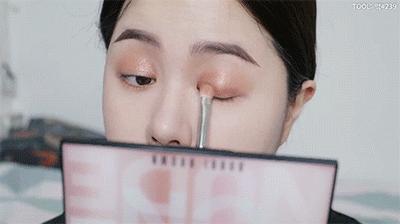 单眼皮狐狸眼妆画法日常,单眼皮大眼妆的画法步骤