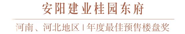 匠心品质城市标杆|建业地产安阳区域荣获金盘奖三项大奖