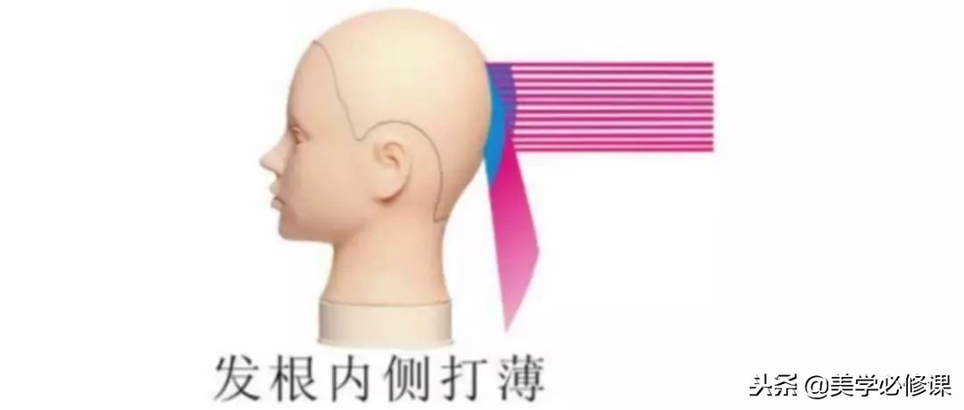 剪发基础有必要学吗,男发打薄发梢和打薄发根的区别