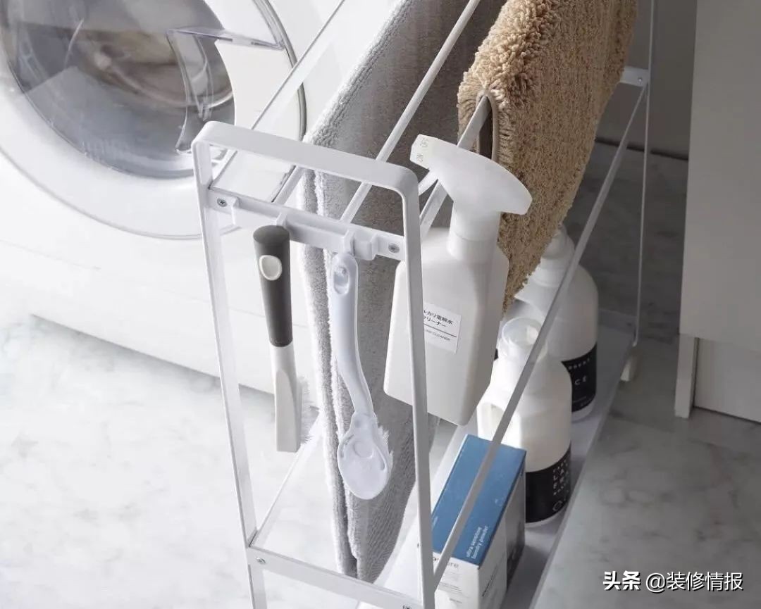 日本洗衣间收纳方法,日本全职主妇收纳技巧