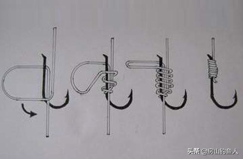 既简单又牢固的绑鱼钩方法,五种常用鱼钩的绑法总有一种适合