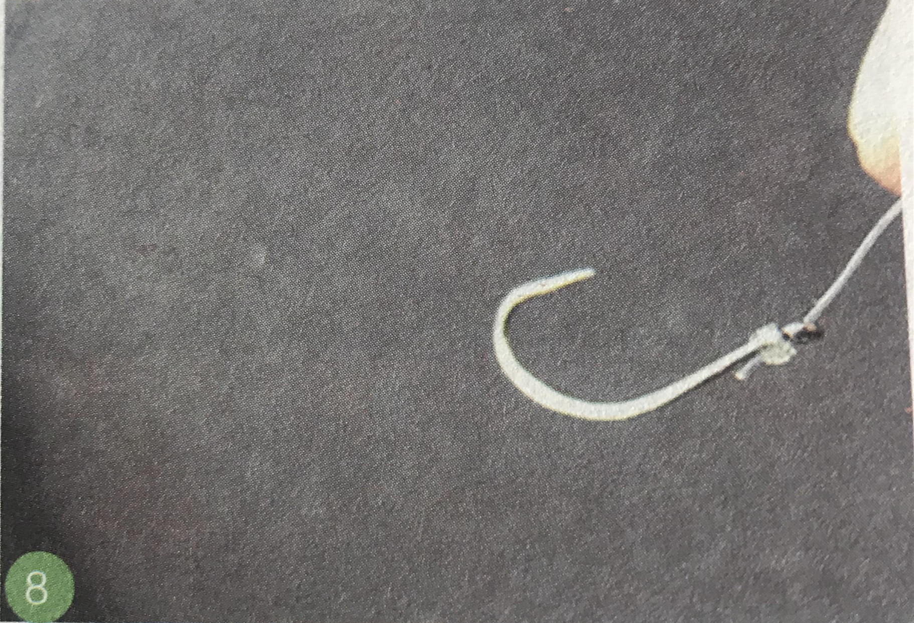 鱼钩鱼线鱼竿的绑法有图片看吗,钓鱼鱼钩绑线方法教学