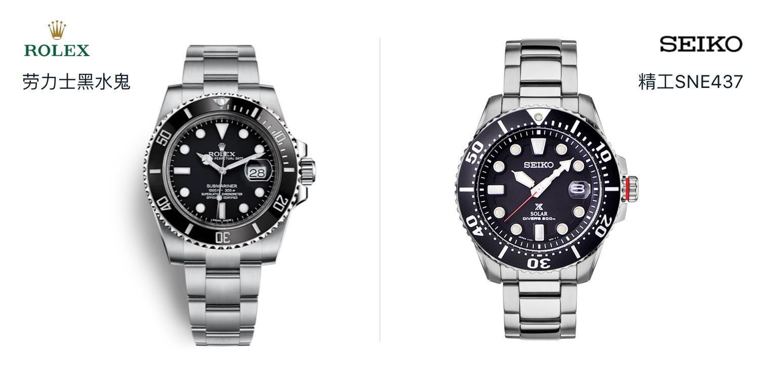 买不起劳儿？日本制的精工“千元黑水鬼”三米劳上手开箱