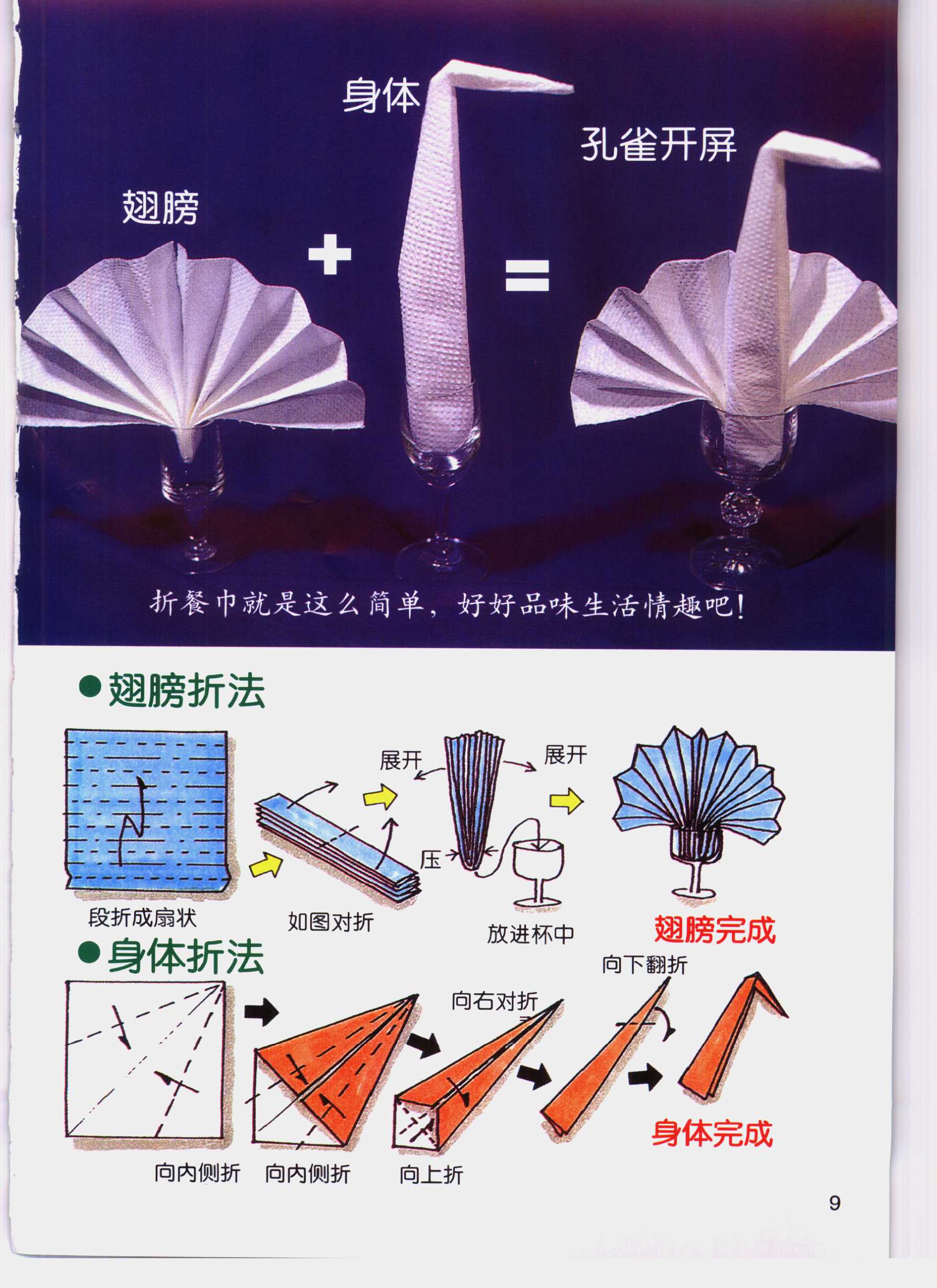 折餐巾怎么折视频,餐巾怎么折纸视频