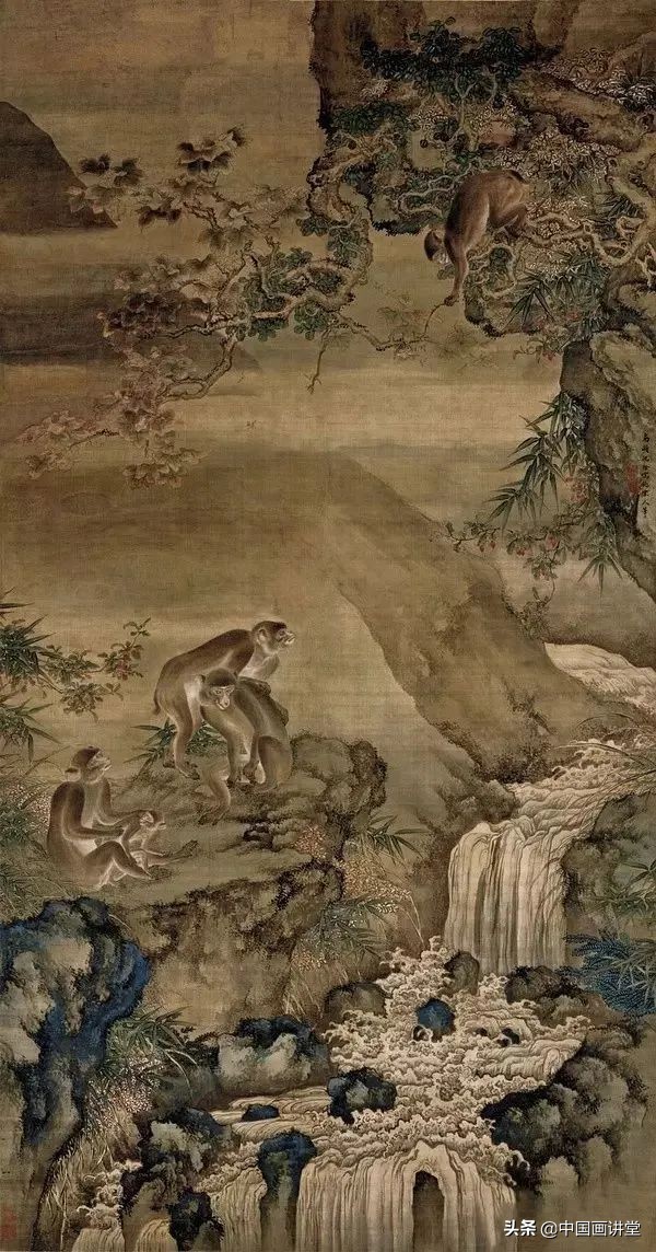 国画猴子画法,国画猴子教学