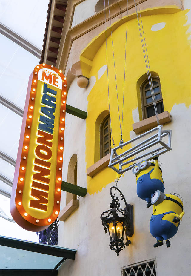 新加坡环球影城主题,新加坡环球影城七个主题区