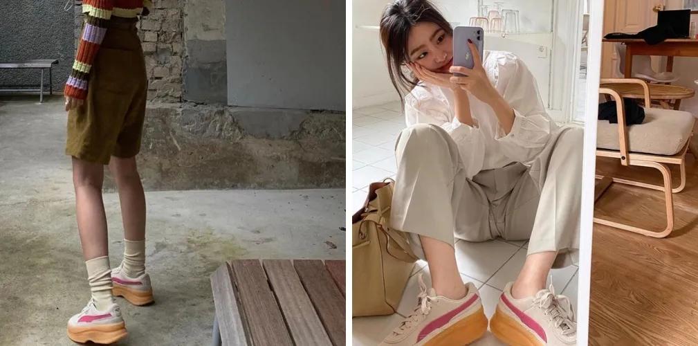 为什么韩国人总能把丑鞋穿成爆款，拍照技巧发色妆容，配饰少不了