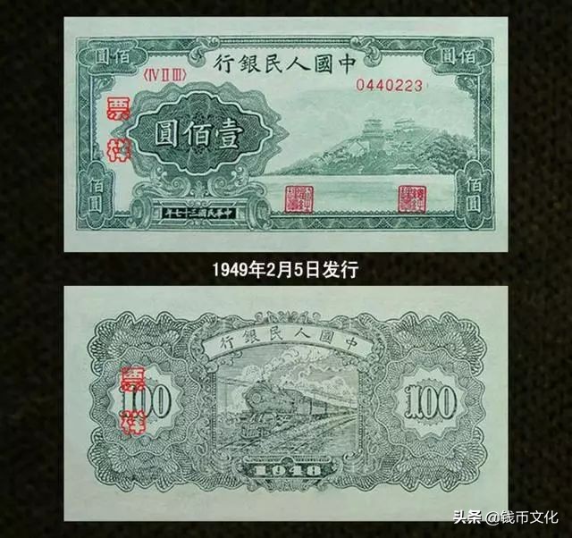 十大精美纸币图片大全,中国纸币图录书籍2023版