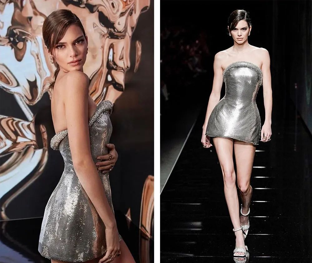 超模走秀气场炸裂卡点,超模穿衣秀