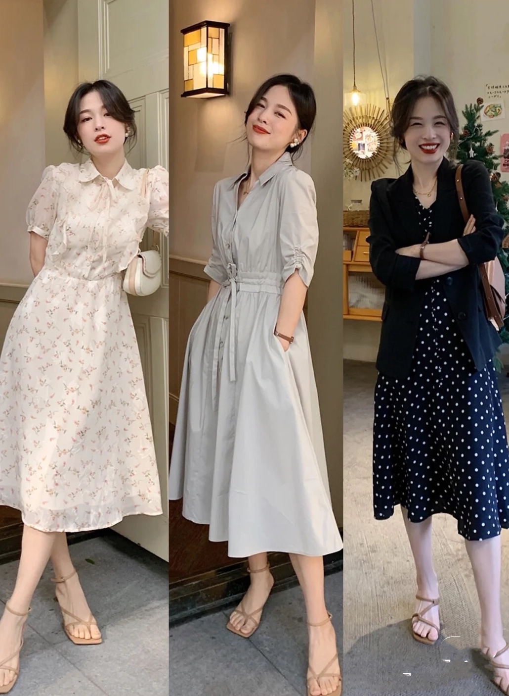 身材圆润小个子的女生的穿搭技巧,一周穿搭不重样小个子女生穿搭