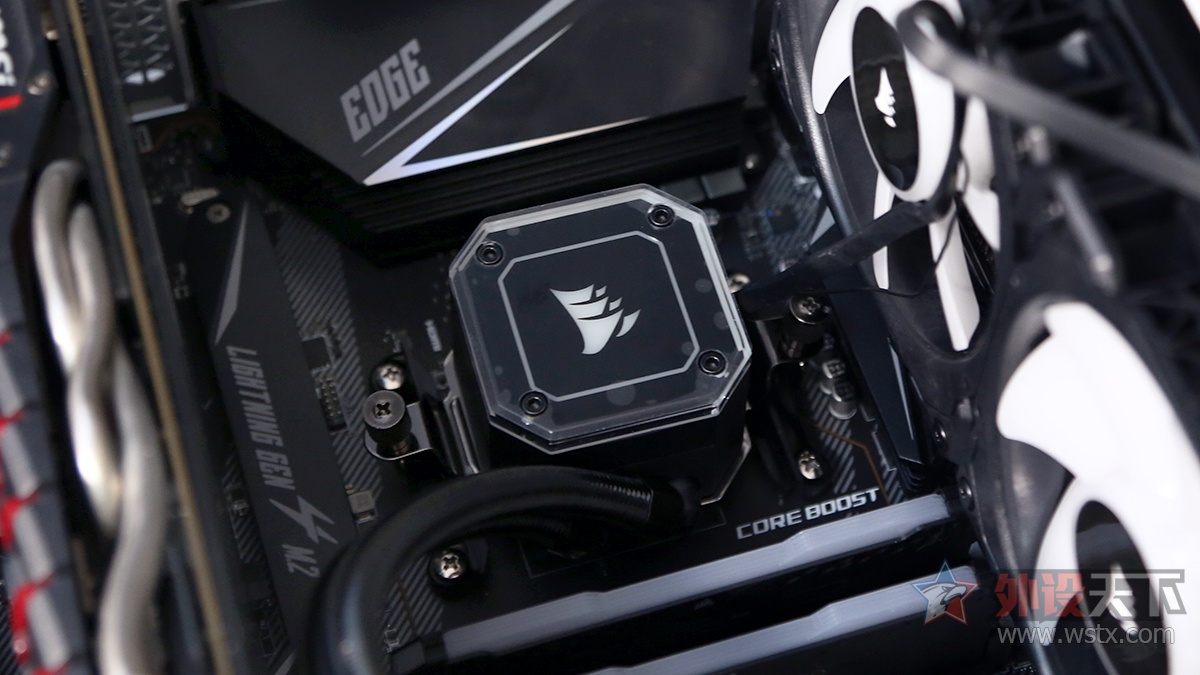 海盗船散热器h100i配十二代cpu,美商海盗船h150ipro散热效果