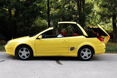 加速比不上桑塔纳，国产敞篷车比亚迪S8，一次大胆的尝试