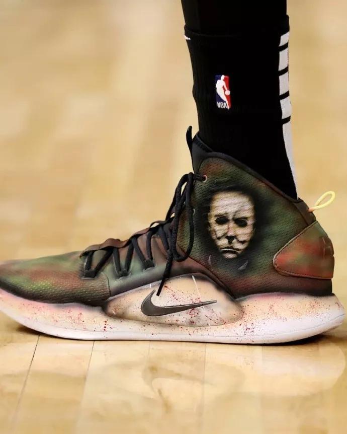 NBA球员上脚：万圣节战靴，詹姆斯欧文唐斯都有