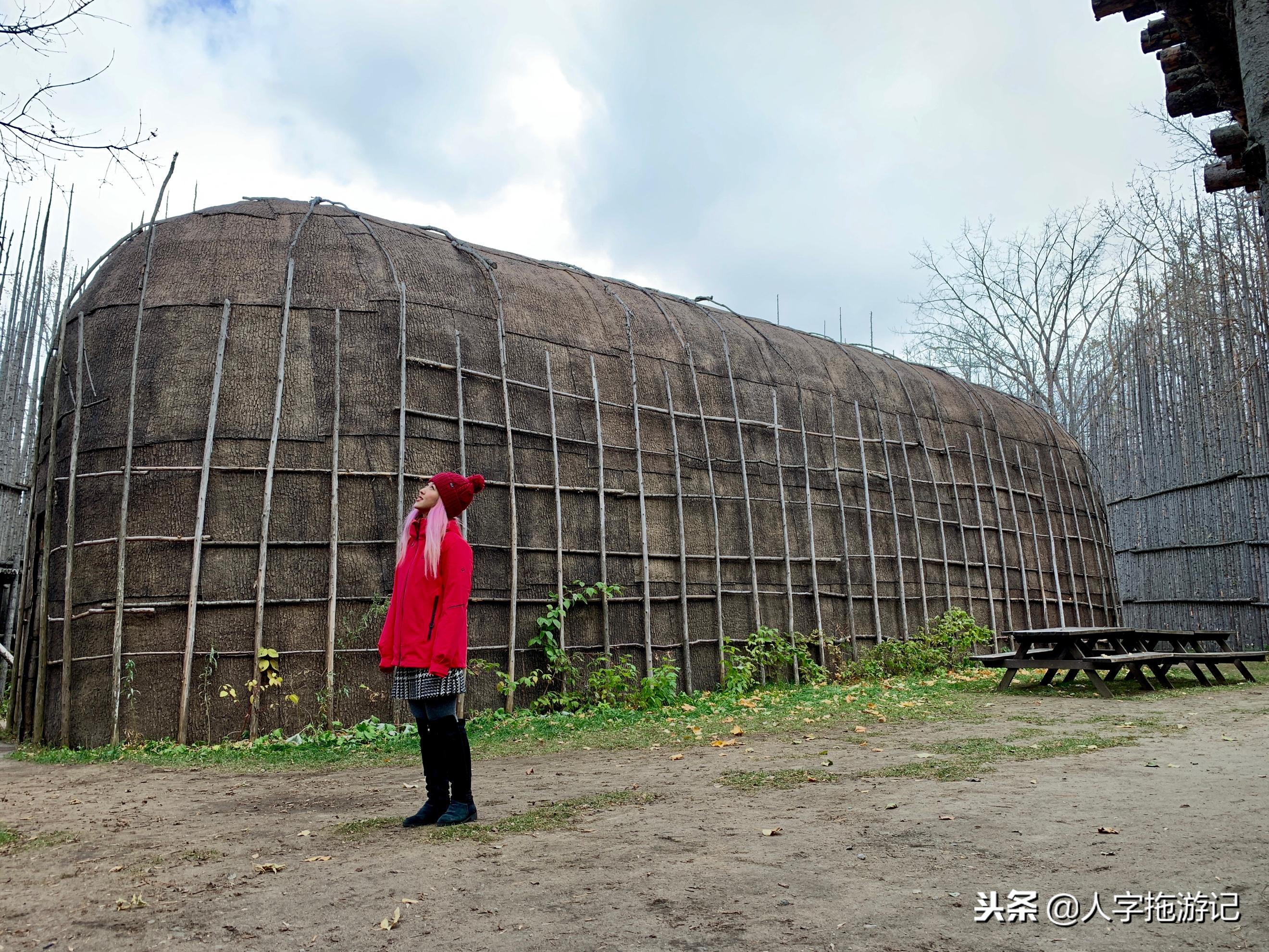 冬日极客，加拿大Wendake穿着狼爪去狼族
