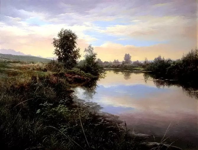 喀拉刨柯油画作品欣赏,瑞典油画人物画