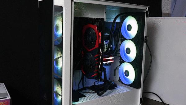 鑫谷开元t1黑色全塔大机箱评测,鑫谷开元t1能横装显卡吗