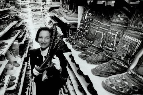 黎贝卡短靴,黎贝卡方头靴