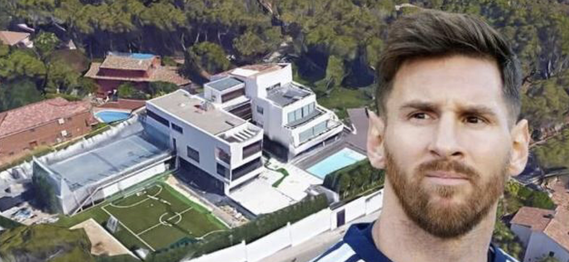 梅西和c罗在球场对抗,梅西自我隔离