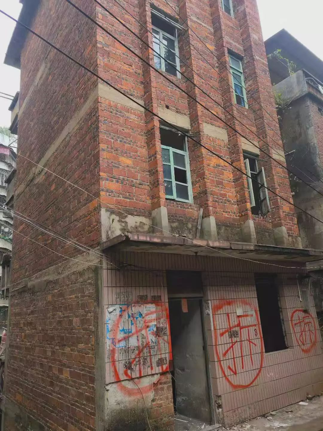 梧州楼房改造,梧州红砖房