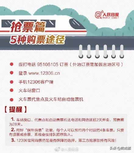 2020年春运火车票后天开售！记住这三个官方售票入口（攻略）