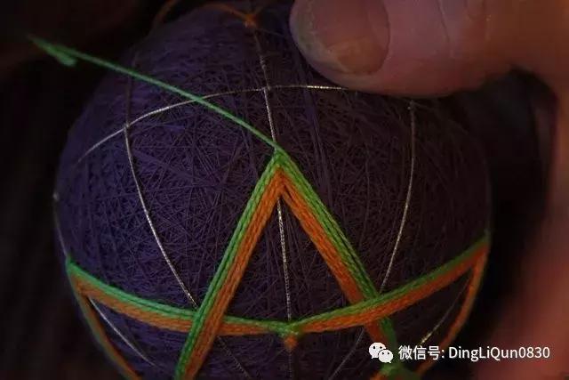 刺绣手鞠球制作步骤,绣手鞠球的正确方法