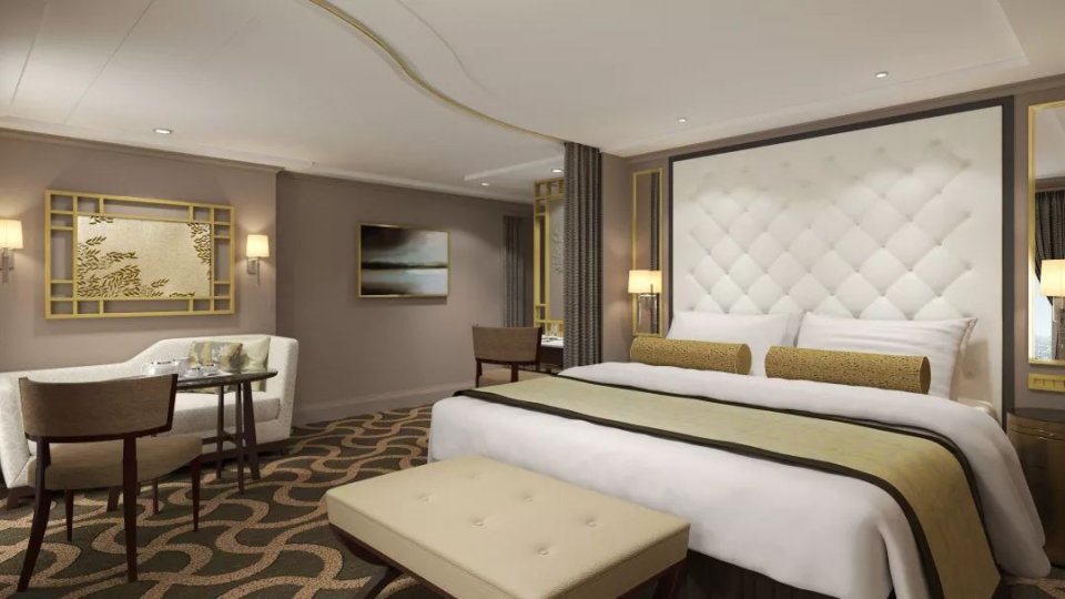 世界梦号内部游览过程 (探索梦号邮轮参观攻略)