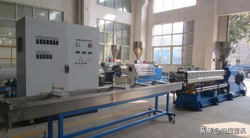 塑料颗粒造粒老是断线怎么回事,塑料造粒中的黑点