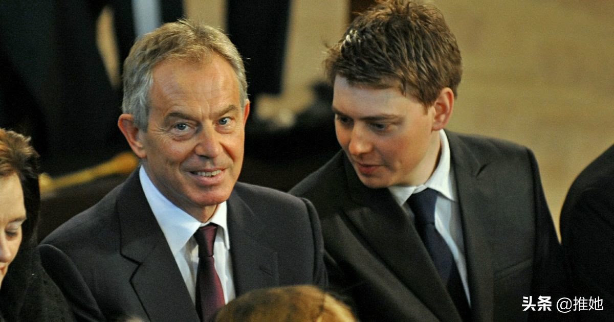 英国首相布莱尔的3岁儿子,英国唐宁街10号首相府