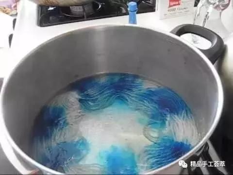 有趣的染色方法,毛线是怎么染的