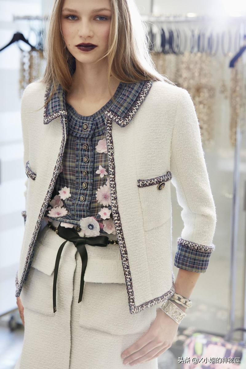 香奈儿斜纹软外套,香奈儿cocohandle斜纹